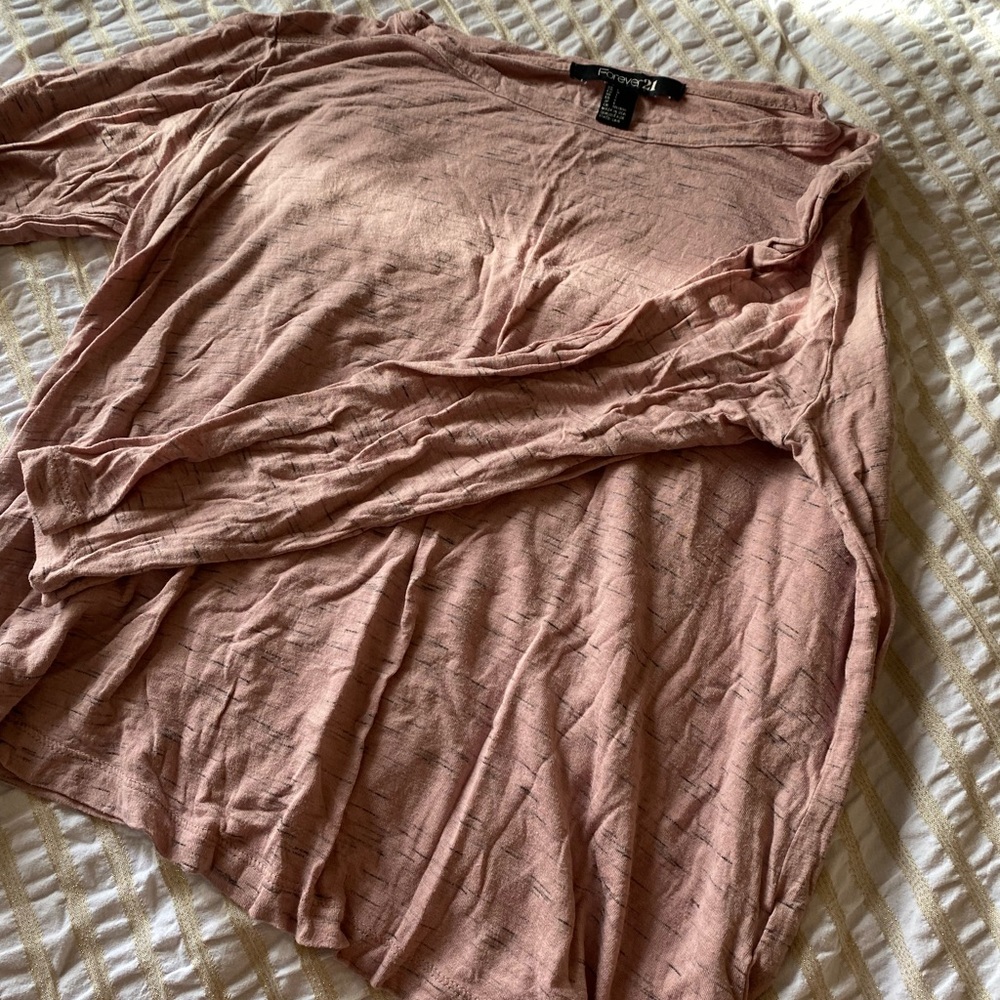 Pretty colored long sleeve shirt! You can either dress it up or down!!